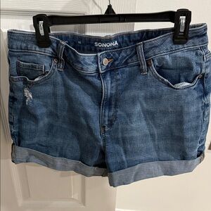 Sonoma Women's Classic Blue Jean Shorts